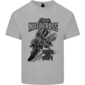 Extreme Motocross Dirt Bike MotoX Motosport Mens Cotton T-Shirt Tee Top Sports Grey