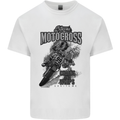 Extreme Motocross Dirt Bike MotoX Motosport Mens Cotton T-Shirt Tee Top White