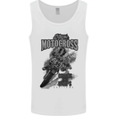 Extreme Motocross Dirt Bike MotoX Motosport Mens Vest Tank Top White