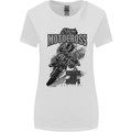 Extreme Motocross Dirt Bike MotoX Motosport Womens Wider Cut T-Shirt White