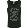 Extreme Motocross Motorbike Motox Mens Vest Tank Top Black