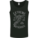 Extreme Motocross Motorbike Motox Mens Vest Tank Top Black