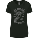 Extreme Motocross Motorbike Motox Womens Wider Cut T-Shirt Black