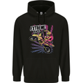 Extreme Race Motocross Dirt Bike Motorbike Mens 80% Cotton Hoodie Black