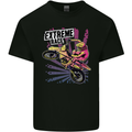 Extreme Race Motocross Dirt Bike Motorbike Mens Cotton T-Shirt Tee Top Black