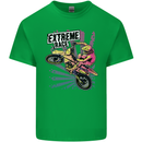 Extreme Race Motocross Dirt Bike Motorbike Mens Cotton T-Shirt Tee Top Irish Green