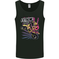Extreme Race Motocross Dirt Bike Motorbike Mens Vest Tank Top Black