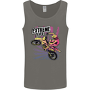 Extreme Race Motocross Dirt Bike Motorbike Mens Vest Tank Top Charcoal