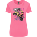 Extreme Race Motocross Dirt Bike Motorbike Womens Wider Cut T-Shirt Azalea