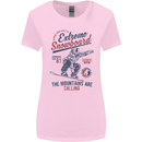 Extreme Snowboarding Snowboard Womens Wider Cut T-Shirt Light Pink