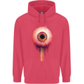 Eyesicle Horror Hangover Eye Gothic Demon Childrens Kids Hoodie Heliconia