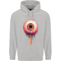 Eyesicle Horror Hangover Eye Gothic Demon Childrens Kids Hoodie Sports Grey