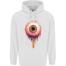 Eyesicle Horror Hangover Eye Gothic Demon Childrens Kids Hoodie White