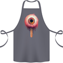 Eyesicle Horror Hangover Eye Gothic Demon Cotton Apron 100% Organic Steel