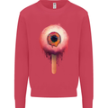 Eyesicle Horror Hangover Eye Gothic Demon Kids Sweatshirt Jumper Heliconia