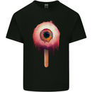 Eyesicle Horror Hangover Eye Gothic Demon Kids T-Shirt Childrens Black