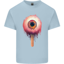 Eyesicle Horror Hangover Eye Gothic Demon Kids T-Shirt Childrens Light Blue