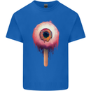 Eyesicle Horror Hangover Eye Gothic Demon Kids T-Shirt Childrens Royal Blue