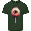 Eyesicle Horror Hangover Eye Gothic Demon Mens Cotton T-Shirt Tee Top Forest Green