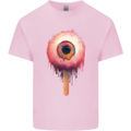 Eyesicle Horror Hangover Eye Gothic Demon Mens Cotton T-Shirt Tee Top Light Pink