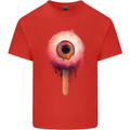 Eyesicle Horror Hangover Eye Gothic Demon Mens Cotton T-Shirt Tee Top Red