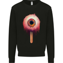 Eyesicle Horror Hangover Eye Gothic Demon Mens Sweatshirt Jumper Black