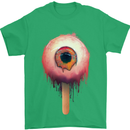 Eyesicle Horror Hangover Eye Gothic Demon Mens T-Shirt Cotton Gildan Irish Green