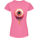 Eyesicle Horror Hangover Eye Gothic Demon Womens Petite Cut T-Shirt Azalea