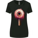 Eyesicle Horror Hangover Eye Gothic Demon Womens Wider Cut T-Shirt Black