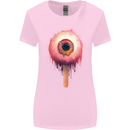 Eyesicle Horror Hangover Eye Gothic Demon Womens Wider Cut T-Shirt Light Pink