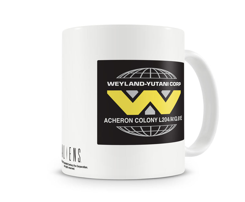 Aliens  weyland-yutani corporation film white coffee mug cup