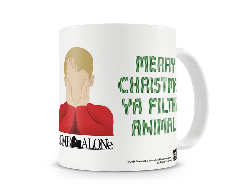 home alone merry christmas ya filthy animal white coffee mug christmas film