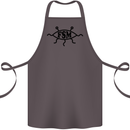 FSM Church Flying Spagetti Monster Atheist Cotton Apron 100% Organic Dark Grey