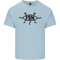 FSM Church Flying Spagetti Monster Atheist Kids T-Shirt Childrens Light Blue