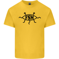 FSM Church Flying Spagetti Monster Atheist Kids T-Shirt Childrens Yellow