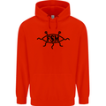 FSM Church Flying Spagetti Monster Atheist Mens 80% Cotton Hoodie Bright Red