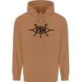 FSM Church Flying Spagetti Monster Atheist Mens 80% Cotton Hoodie Caramel Latte