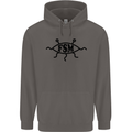 FSM Church Flying Spagetti Monster Atheist Mens 80% Cotton Hoodie Charcoal