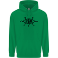 FSM Church Flying Spagetti Monster Atheist Mens 80% Cotton Hoodie Irish Green