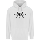 FSM Church Flying Spagetti Monster Atheist Mens 80% Cotton Hoodie White