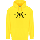 FSM Church Flying Spagetti Monster Atheist Mens 80% Cotton Hoodie Yellow