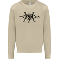 FSM Church Flying Spagetti Monster Atheist Mens Sweatshirt Jumper Sand