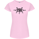 FSM Church Flying Spagetti Monster Atheist Womens Petite Cut T-Shirt Light Pink
