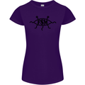 FSM Church Flying Spagetti Monster Atheist Womens Petite Cut T-Shirt Purple