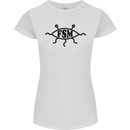 FSM Church Flying Spagetti Monster Atheist Womens Petite Cut T-Shirt White