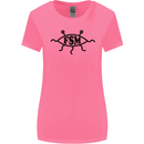 FSM Church Flying Spagetti Monster Atheist Womens Wider Cut T-Shirt Azalea
