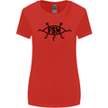 FSM Church Flying Spagetti Monster Atheist Womens Wider Cut T-Shirt Red