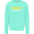F#ck It My Final Thought Funny Offensive Mens Sweatshirt Jumper Peppermint