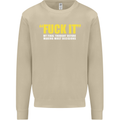 F#ck It My Final Thought Funny Offensive Mens Sweatshirt Jumper Sand
