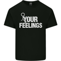 F#ck Your Feelings Funny Offensive Rude Kids T-Shirt Childrens Black